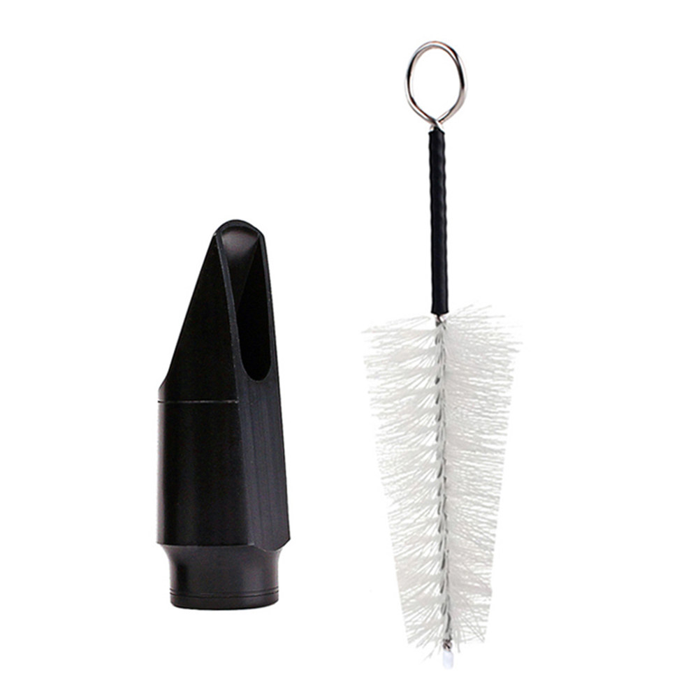 Musical Instrument Blow - Saxophone Mouthpiece Cleaning Brush Set Black