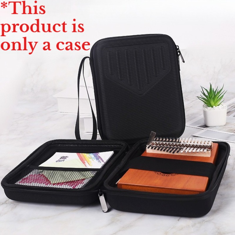17-key Thickened Kalimba Case  - Musical Instrument Box ulasan dan harga