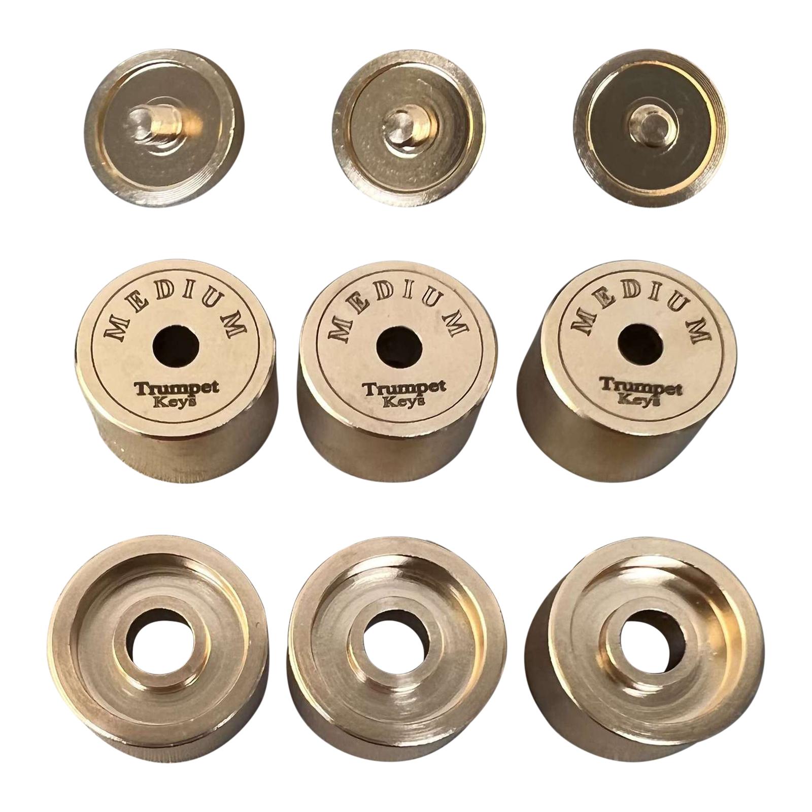 9Pcs Trumpets Valve Caps Wind  - Musical Instrument Repair ulasan dan harga