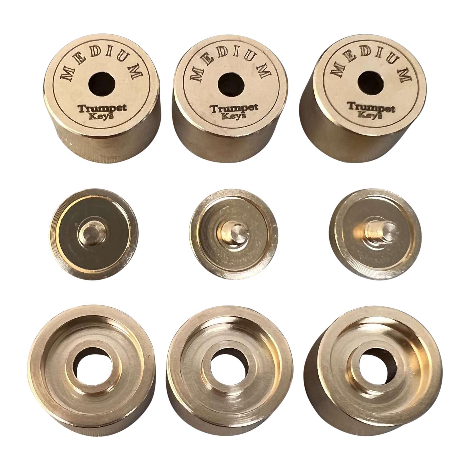 9Pcs Trumpets Valve Caps Wind  - Musical Instrument Repair ulasan dan harga