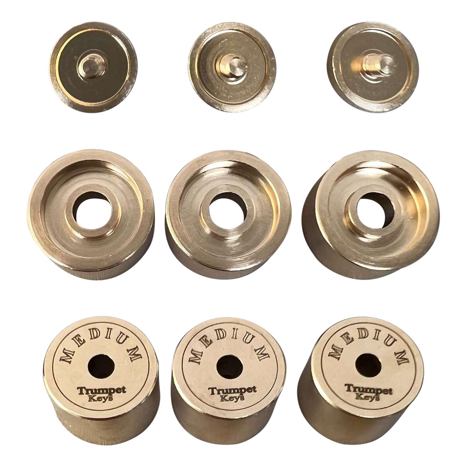 9Pcs Trumpets Valve Caps Wind  - Musical Instrument Repair ulasan dan harga