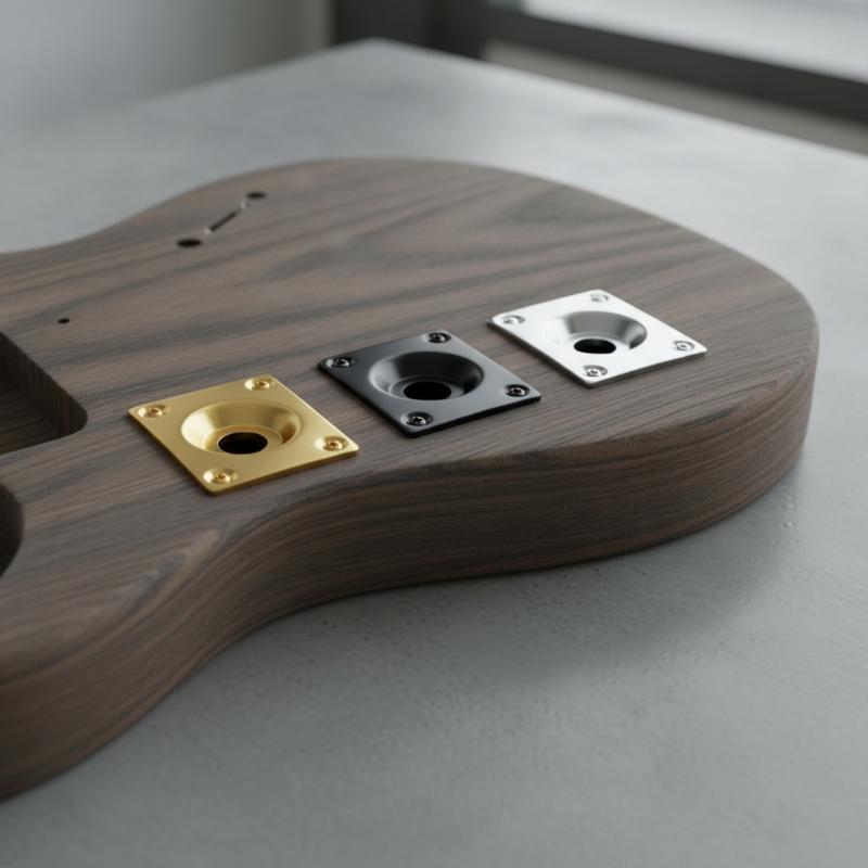 Square Metal Guitar Output Jac - Musical Instrument Repair Shop ulasan dan harga