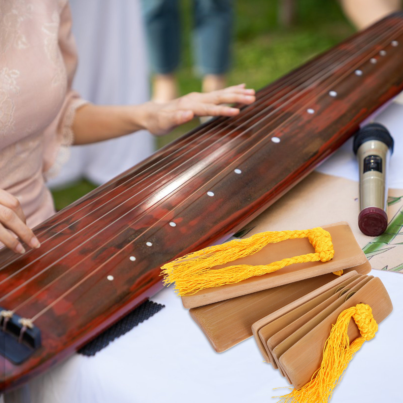 2Pcs Chinese Kuaiban Bamboo Cl - Musical Instrument In Chinese ulasan dan harga