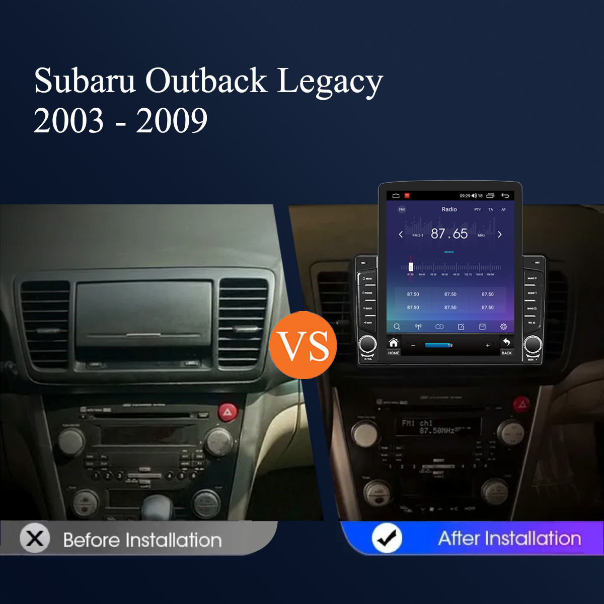 9.7’’ Car Autoradio For Subaru - Musical Instrument Of India ulasan dan harga