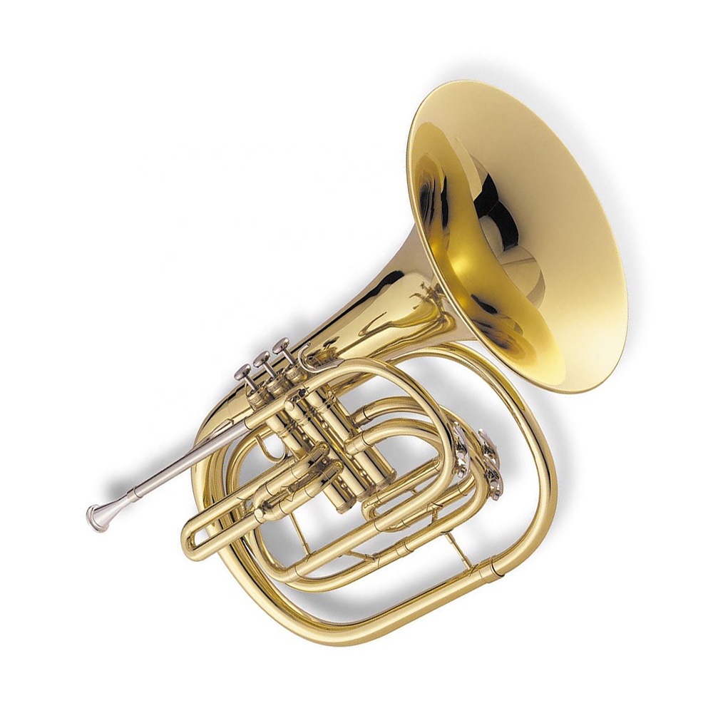 Bb Gold‑Lacquered Marching Fre - Musical Instrument Horn ulasan dan harga