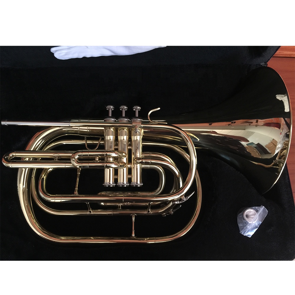 Bb Gold‑Lacquered Marching Fre - Musical Instrument Horn ulasan dan harga