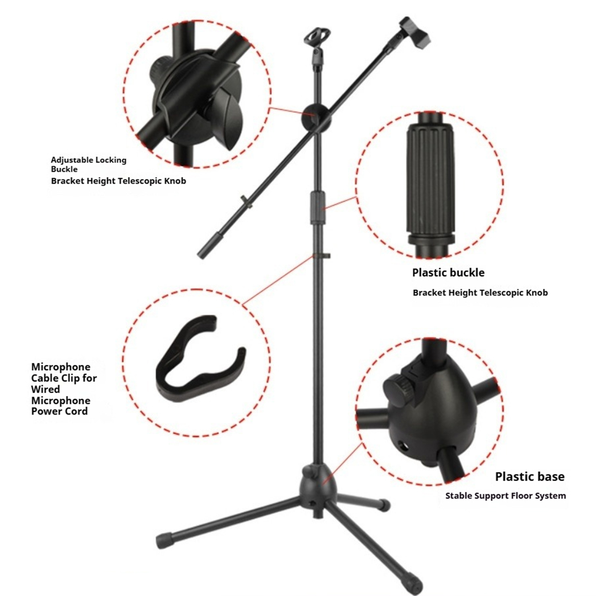 Performance Microphone Floor S - Musical Instrument You Shake ulasan dan harga
