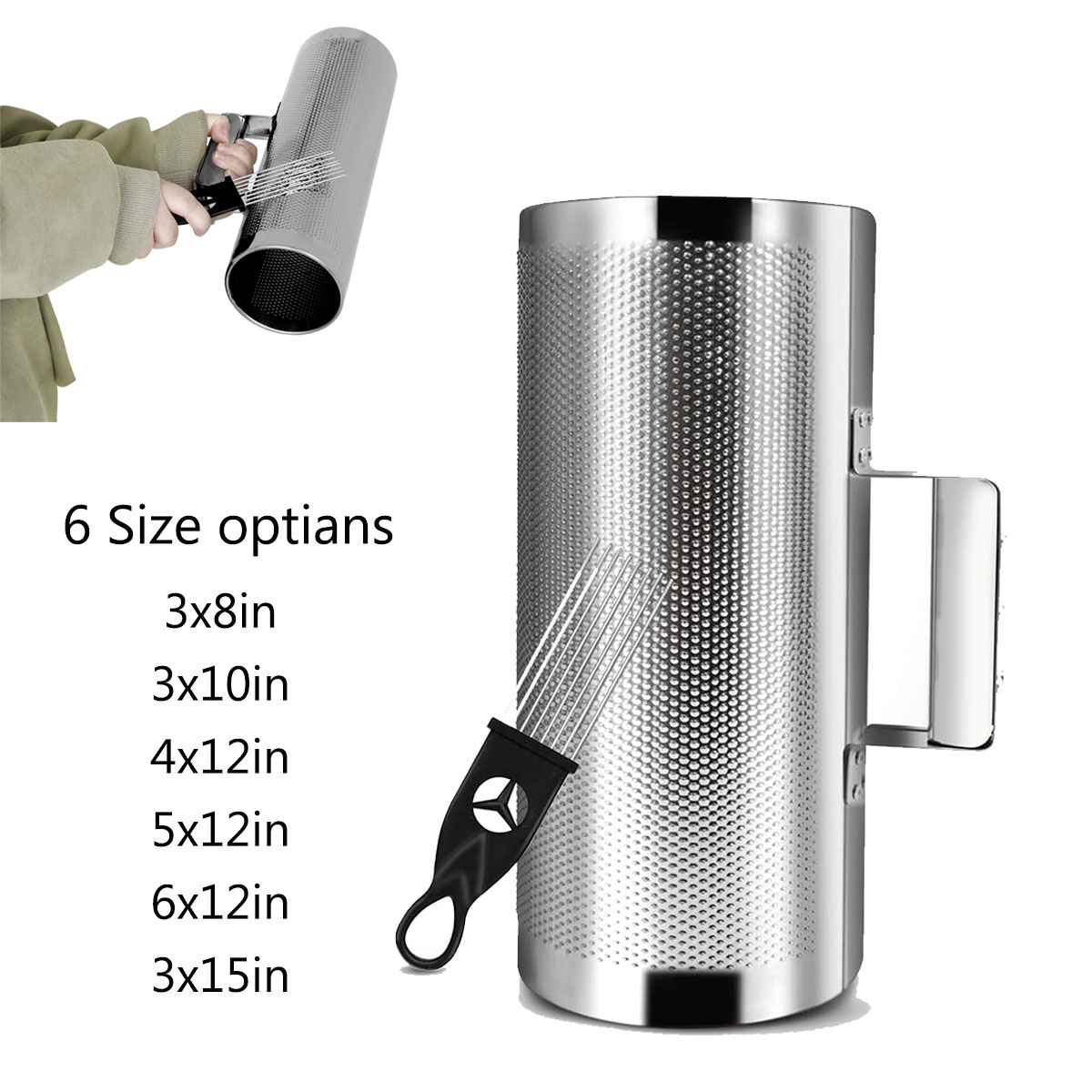 Miwayer Musical Stainless Stee - Guiro Scraper Instrument ulasan dan harga