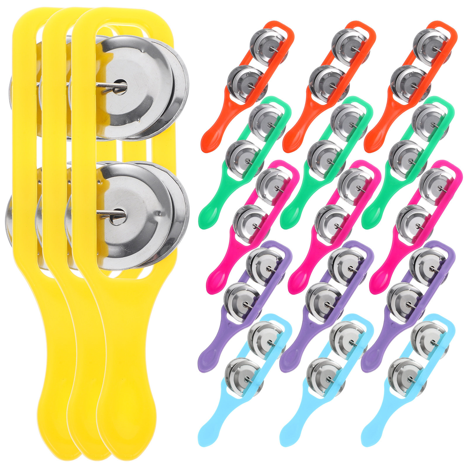 18Pcs Hand Bell Shaking Percus - Musical Instrument You Shake ulasan dan harga