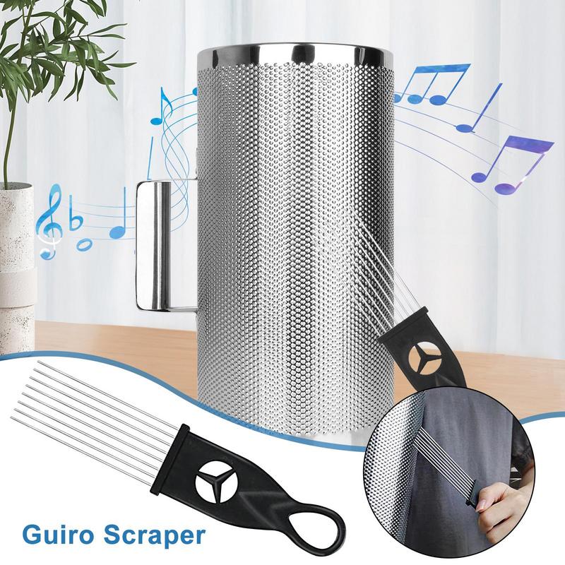 Guiro Scraper Metal Guiro Scra - Guiro Scraper Instrument ulasan dan harga