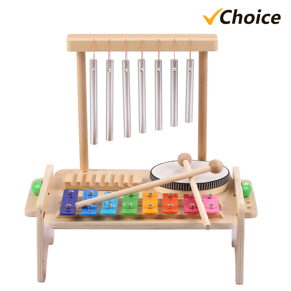 Wind Chime Combination Kids Dr - Guiro Scraper Instrument ulasan dan harga
