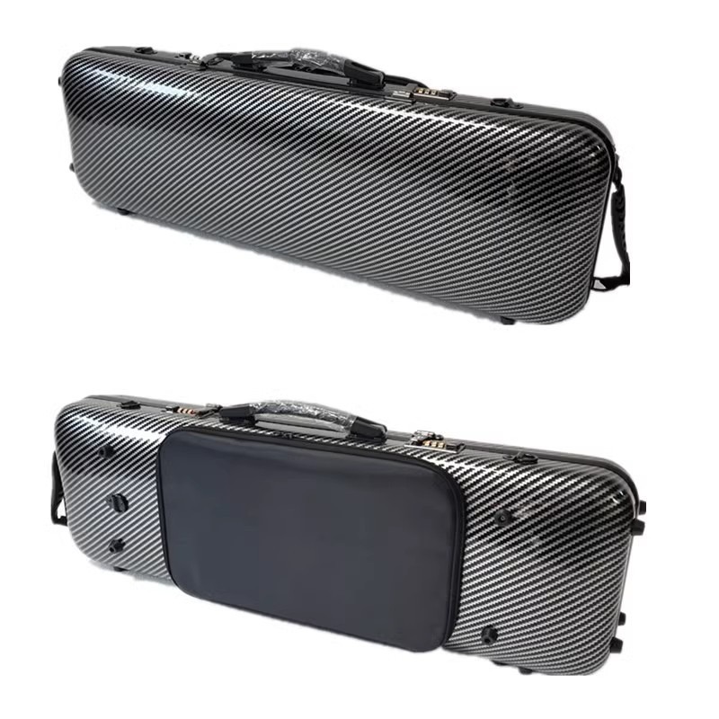 4/4 Carbonfiber Violin Square  - Musical Instrument Box ulasan dan harga