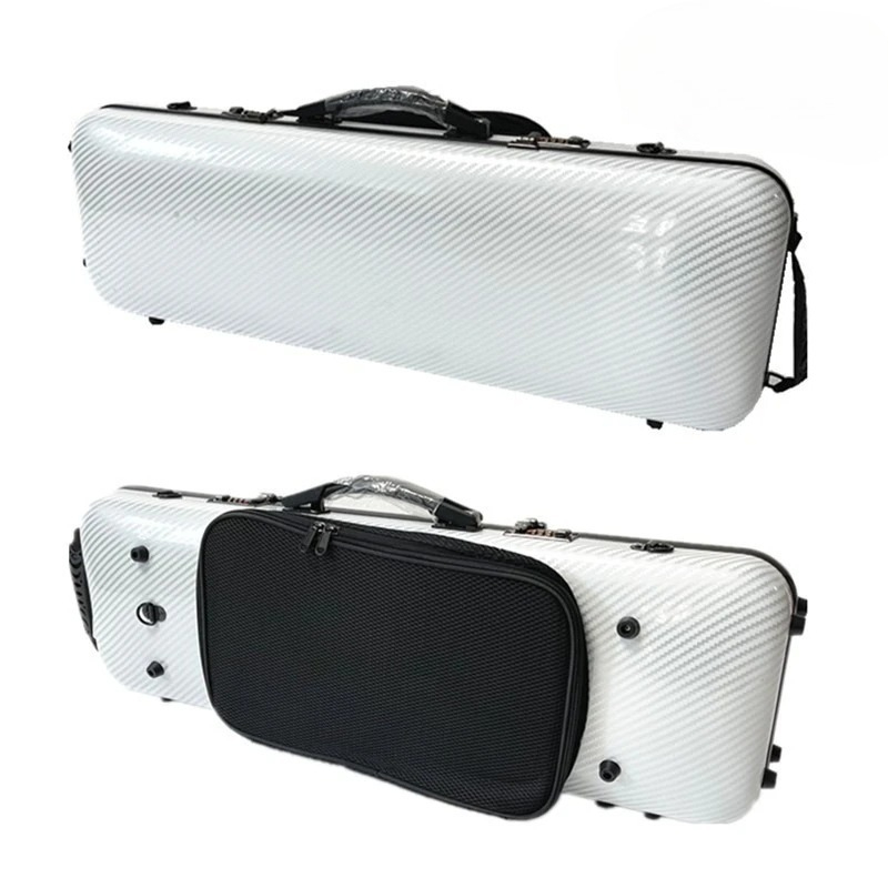 4/4 Carbonfiber Violin Square  - Musical Instrument Box ulasan dan harga