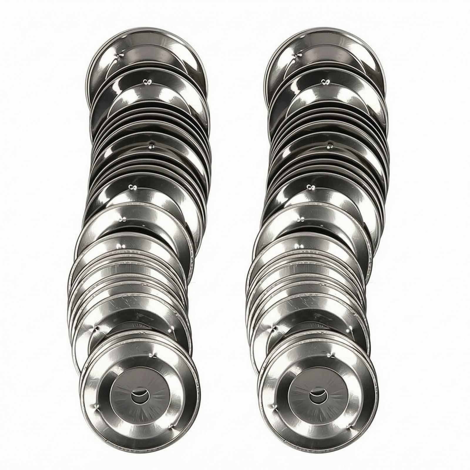 50pcs Steel Tambourine Bells R - Musical Instrument Repair ulasan dan harga