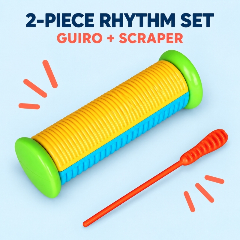 Guiro Rhythm Instrument with D - Guiro Scraper Instrument ulasan dan harga