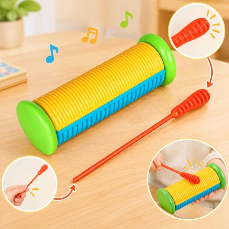 Guiro Rhythm Instrument with D - Guiro Scraper Instrument ulasan dan harga