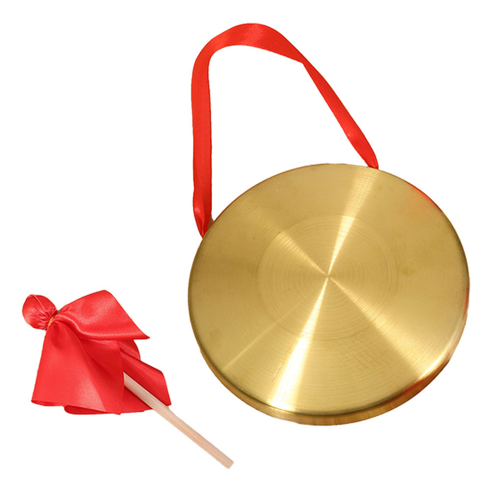 Traditional Copper Gong Chines - Musical Instrument In Chinese ulasan dan harga