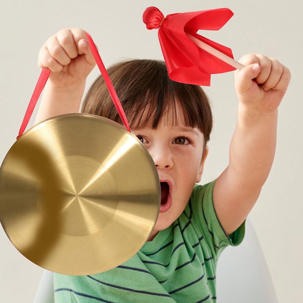 Traditional Copper Gong Chines - Musical Instrument In Chinese ulasan dan harga