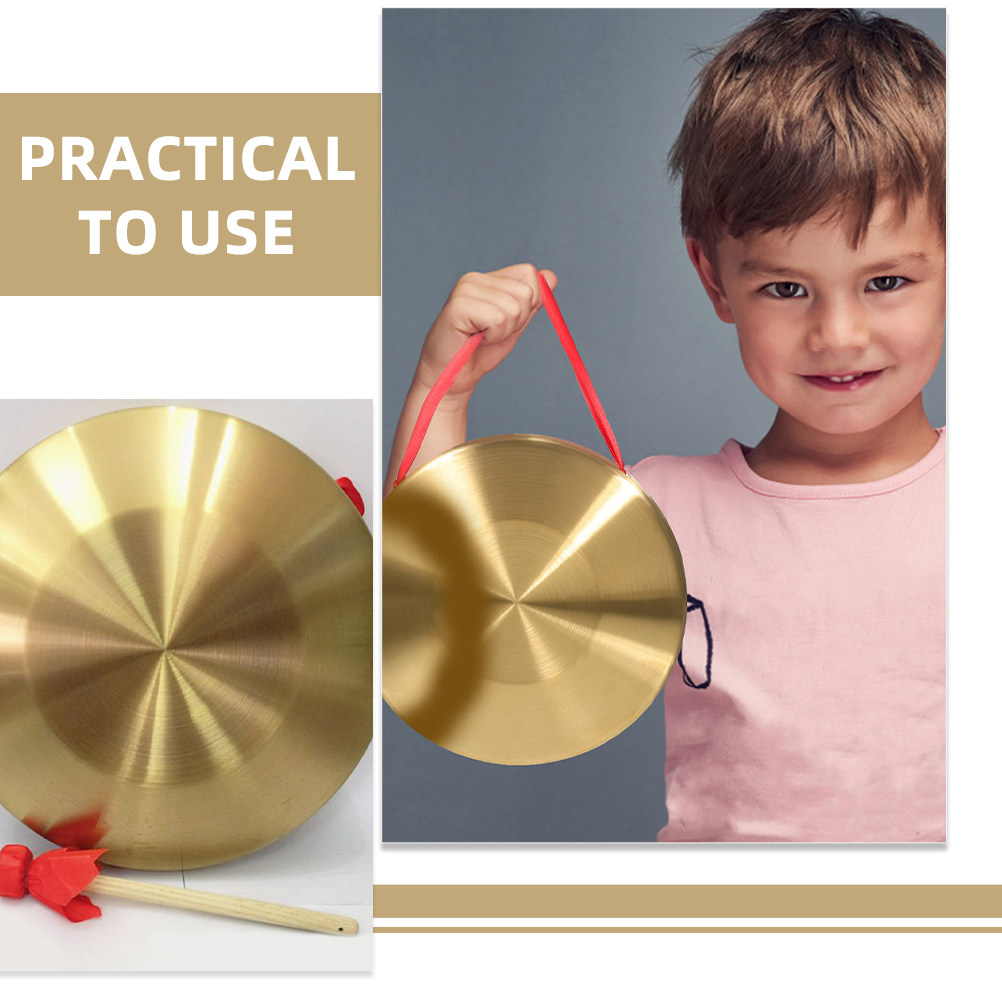 Traditional Copper Gong Chines - Musical Instrument In Chinese ulasan dan harga