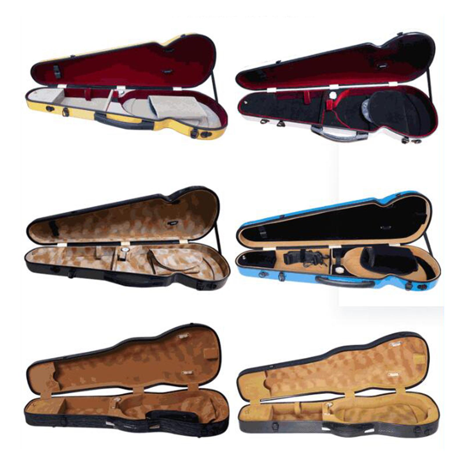 Carbon Fiber Violin Case 4/4 L - Musical Instrument Box ulasan dan harga