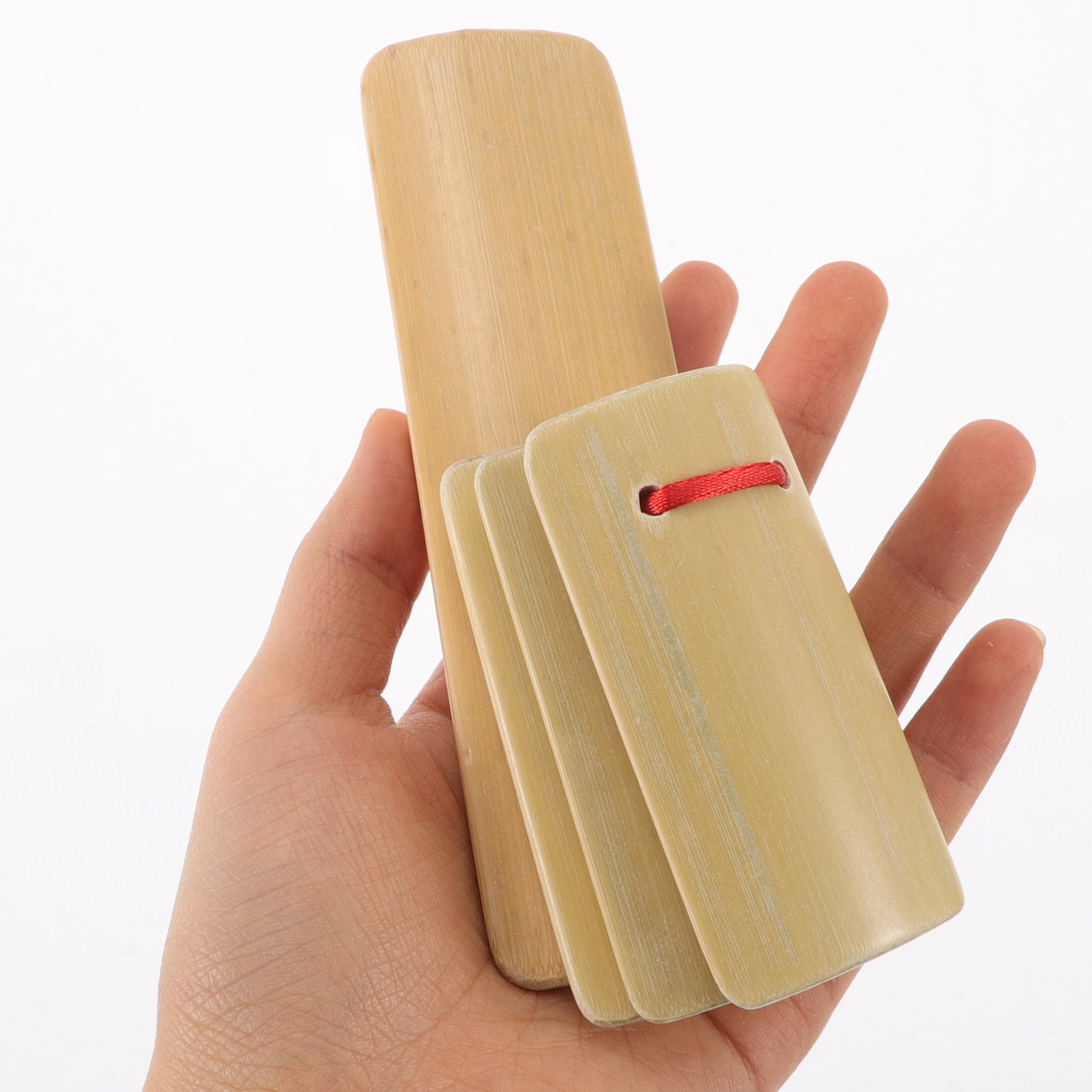 4Pcs Bamboo Clappers Kids Kuai - Musical Instrument In Chinese ulasan dan harga
