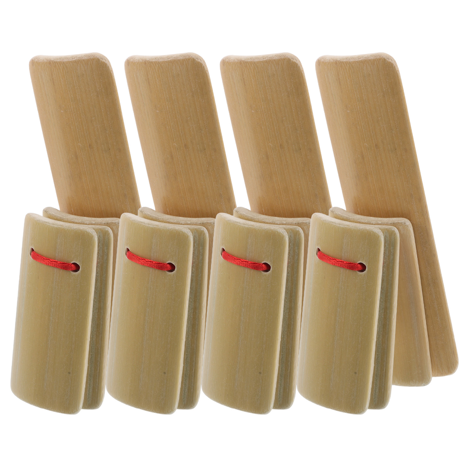 4Pcs Bamboo Clappers Kids Kuai - Musical Instrument In Chinese ulasan dan harga