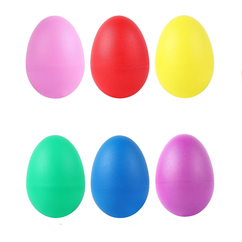 2Pcs Egg Shakers Plastic Percu - Musical Instrument You Shake ulasan dan harga