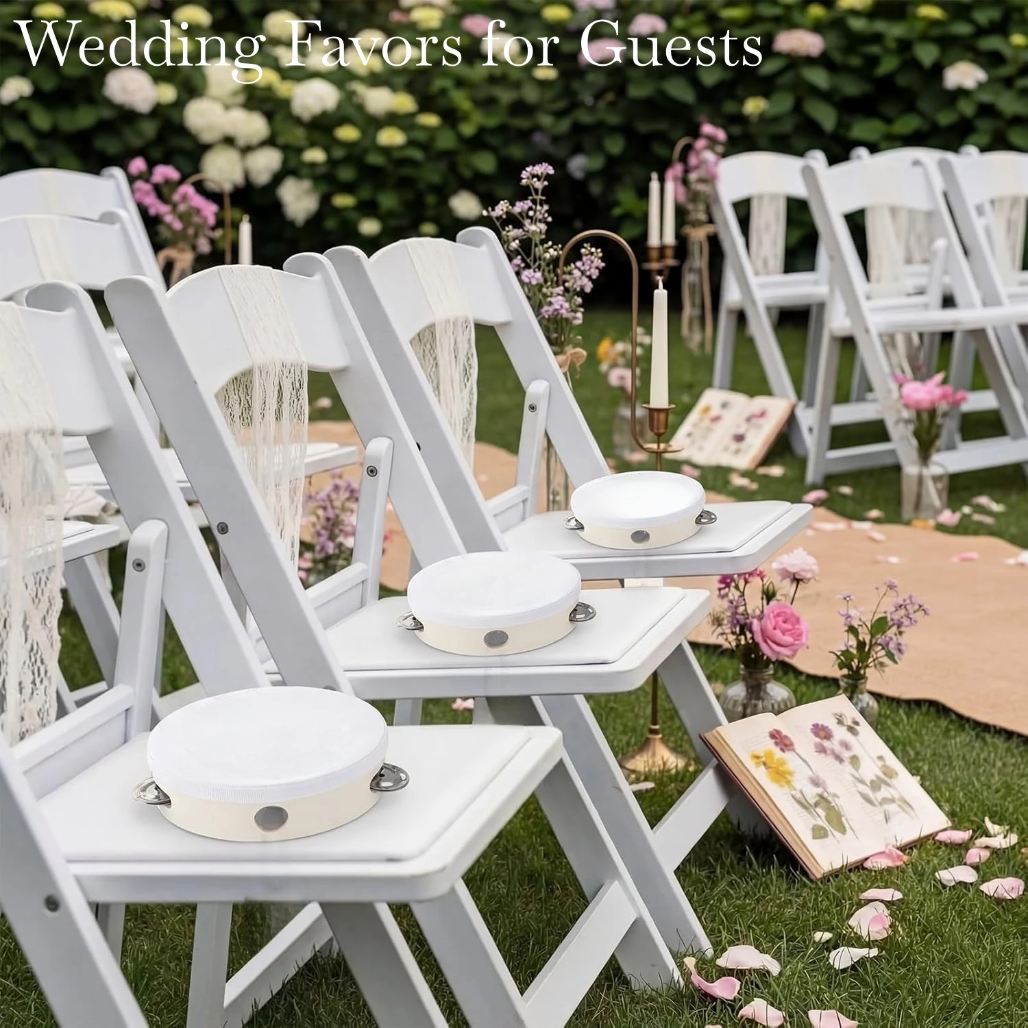 10-50Pcs Wedding Tambourines S - Musical Instrument In Chinese ulasan dan harga