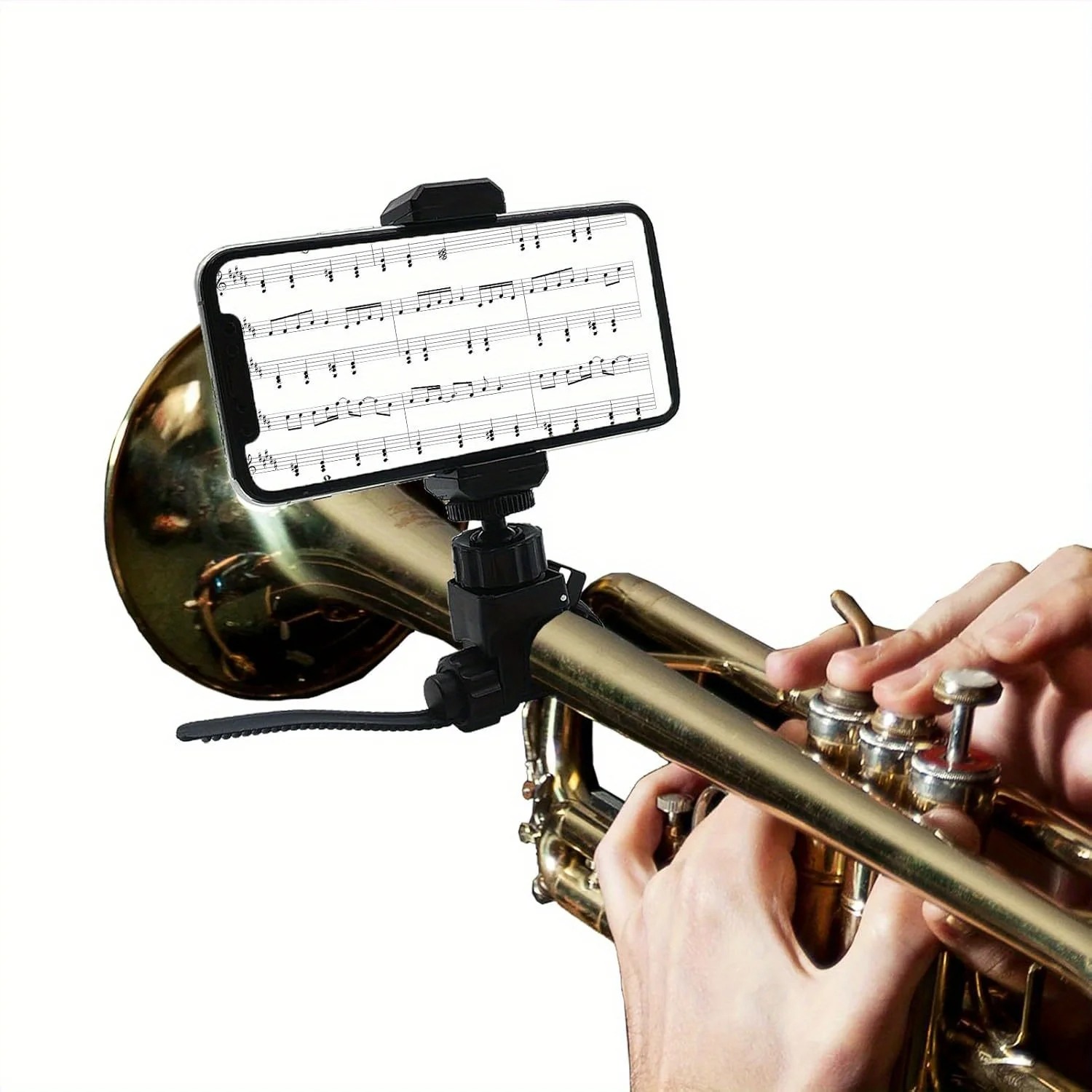 Metal Music Lyre Clip Phone St - Musical Instrument Saxophone ulasan dan harga
