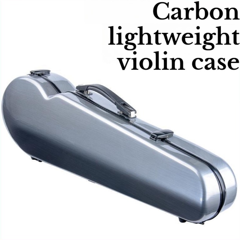 4/4 Carbon Fiber Violin Case P - Musical Instrument Box ulasan dan harga