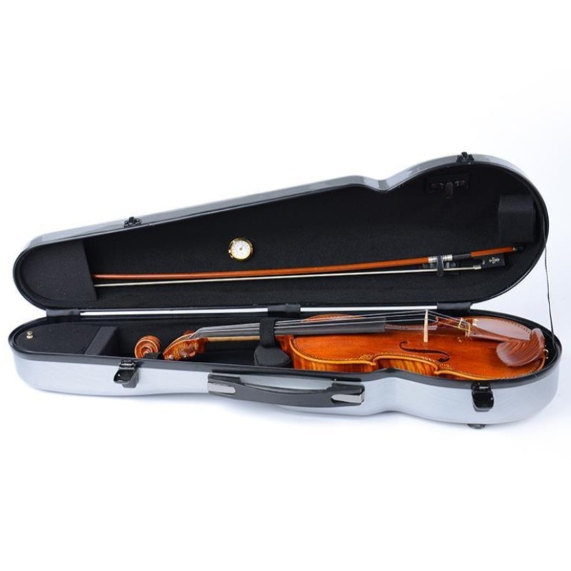 4/4 Carbon Fiber Violin Case P - Musical Instrument Box ulasan dan harga