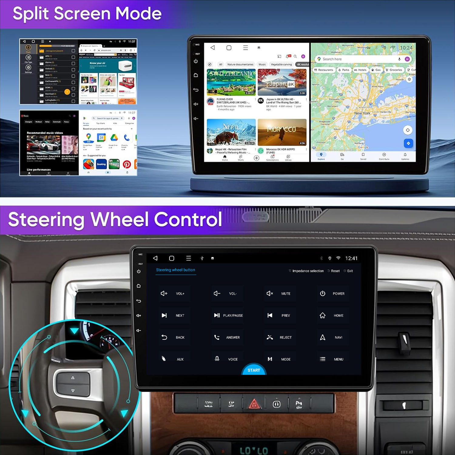 Android 14 Car Radio Multimedi - Musical Instrument Of India ulasan dan harga