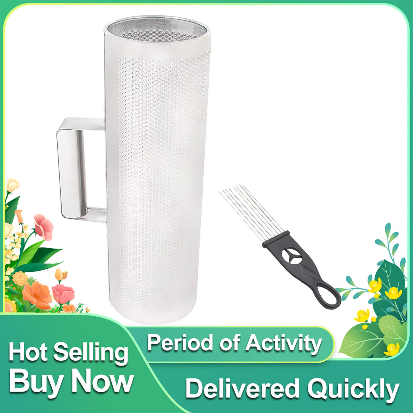 IRIN Scraping Tube Stainless S - Guiro Scraper Instrument ulasan dan harga
