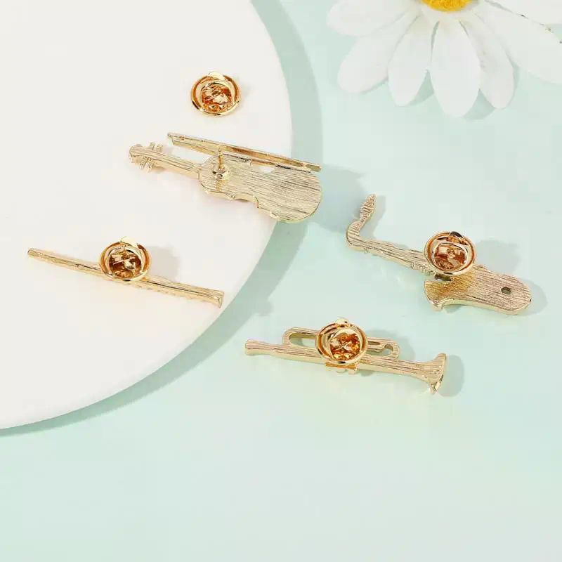 1Pcs Symphony Orchestra Badge  - Musical Instrument Horn ulasan dan harga